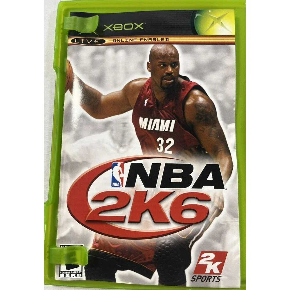 NBA 2K6 Microsoft Xbox 2005 2K Sports Complete with Manual Tested